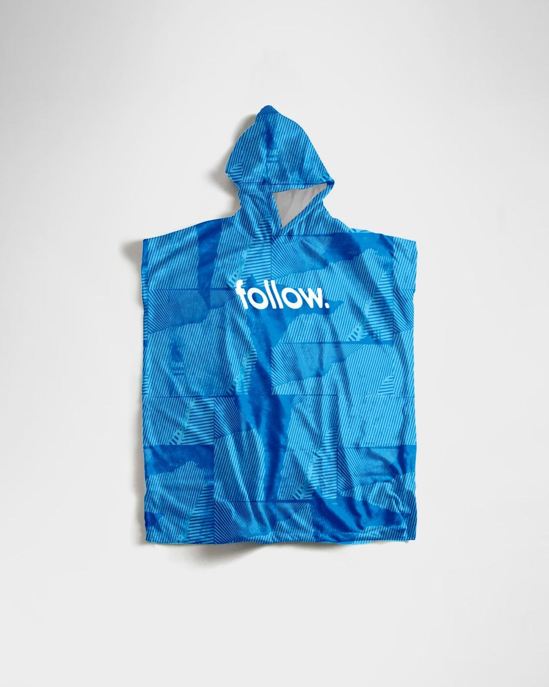 Follow Pop Kids Towelie Blue