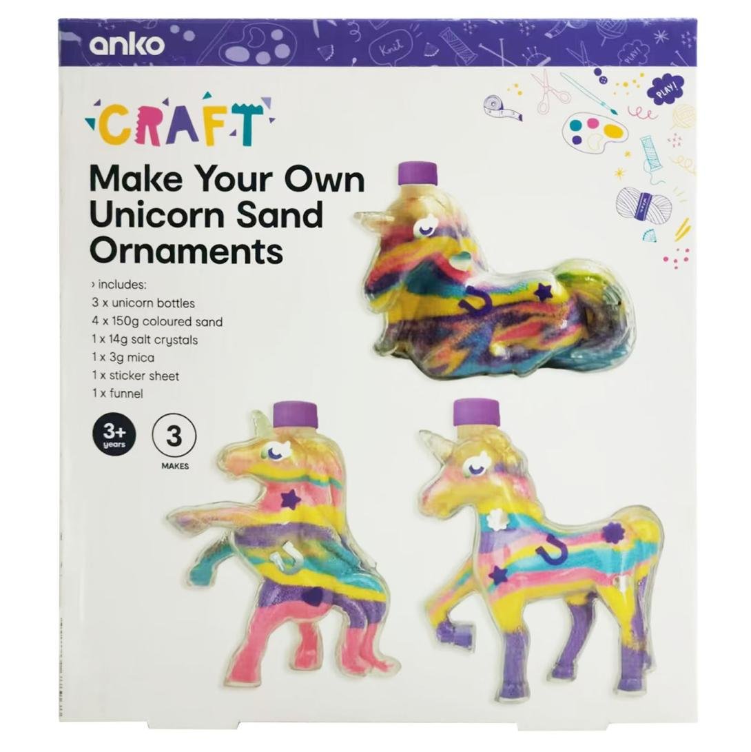 Make Your Own Unicorn Sand Ornament With Coloured Sand (1)