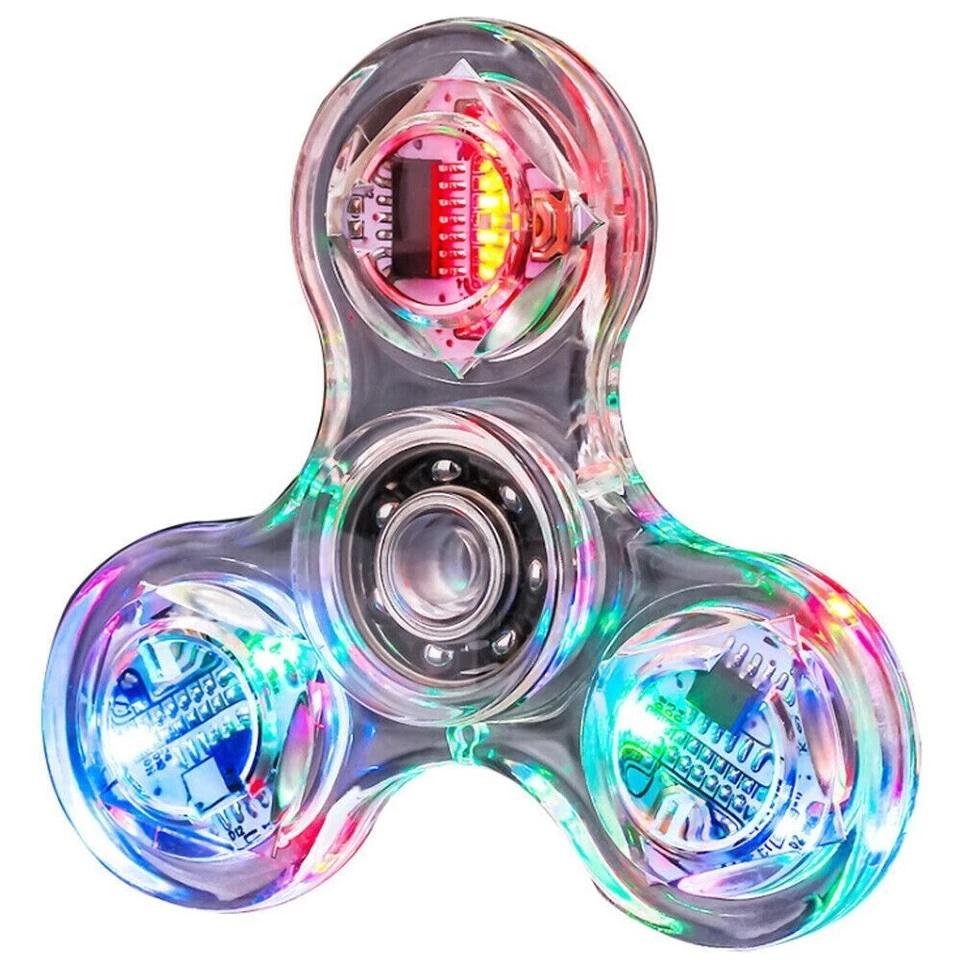LED Rainbow Fidget Spinner