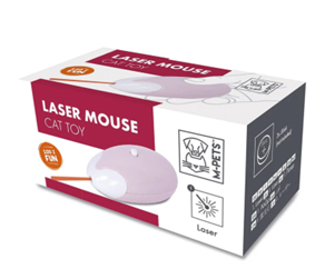 M Pets Laser Mouse Cat Toy In Box