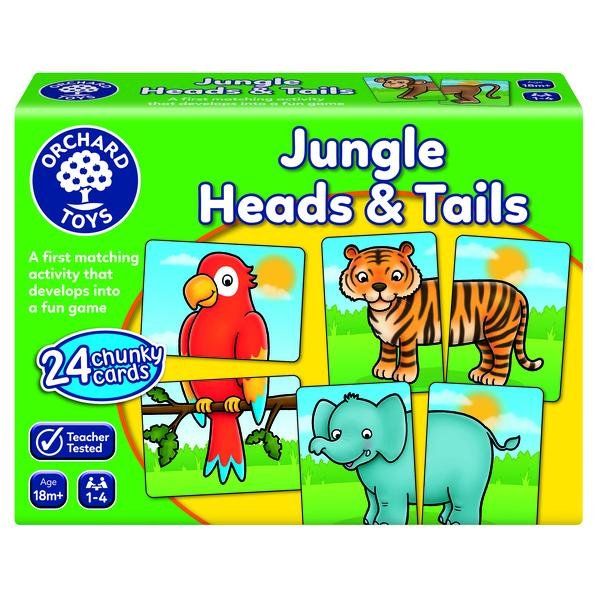 Orchard Toys Jungle Heads & Tails Game