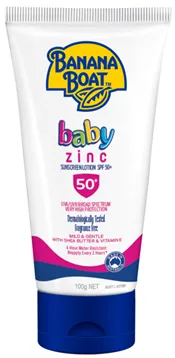 Banana Boat Baby Zinc Sunscreen Lotion