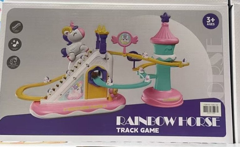 Rainbow Horse Track Game Sold At Panda Mart__ScaleMaxHeightWzQ3MV0