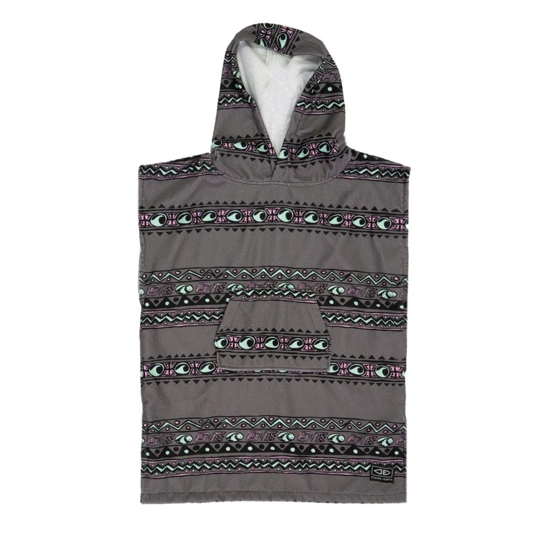 Youth Digital Hooded Poncho