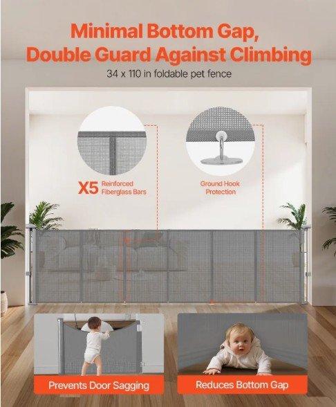 Vevor Retractable Guard