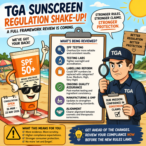 TGA Sunscreen Overhaul