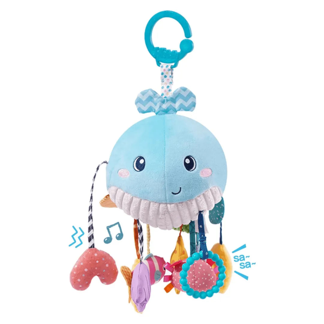 Baby Whale Pull String Toy