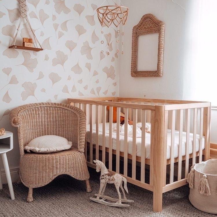 Natural Modern Cot