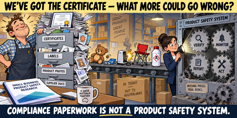 Product safety research - small business report
